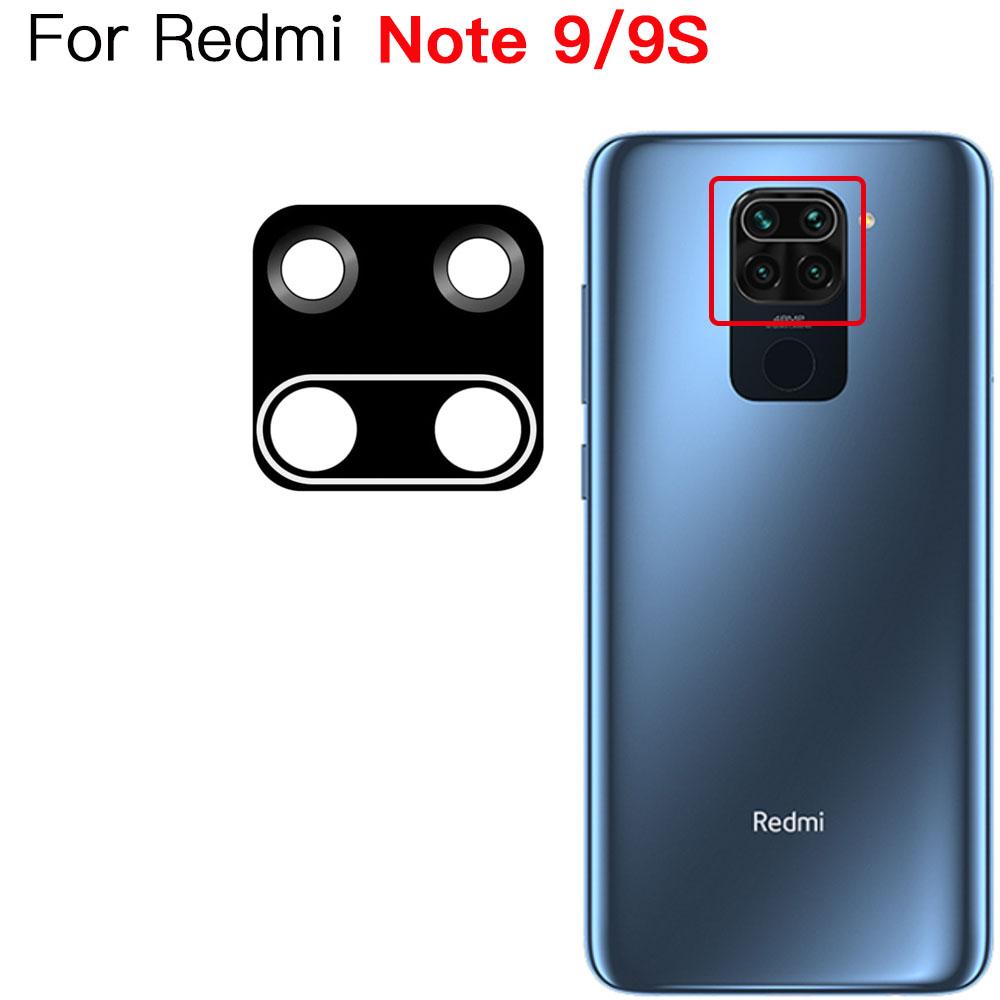 Замена стекла объектива задней камеры для Xiaomi Redmi Note 9 9s 10 10s Pro с двухсторонним клеем, ремонт