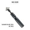 Ручной нож-скребок для снятия заусенцев NB1100/NG1000 Рукоятка для снятия заусенцев для инструмента-развертки медных труб Детали BS1010 BC1041 Скребок для заусенцев