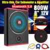 Car Amplifier Subwoofer 8” 600W Car Audio Slim Under Seat Subwoofer Speaker Car Subwoofers Woofer