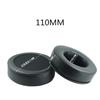 Round Real Sheepskin Ear Pads 80MM 85MM 90MM 95MM 100MM 105MM 110MM For Razer For Sony for AKG Headphones Soft Memory Foam