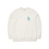 New MLB Sweatshirts Unisex Ecru 3AMTX0114-07CRS