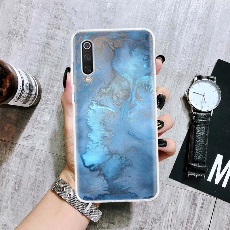 Чехол для телефона из гранита и мрамора для Xiaomi Redmi Note 15 14 13 12S 12 Pro Plus 11S 11E 11 11T 10S 10 Арт Мягкий чехол с узором Redmi Note