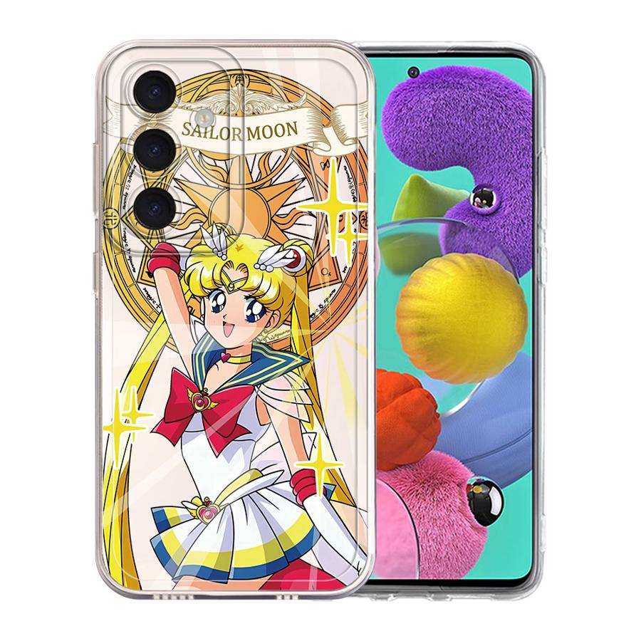 Чехол Sailor Chibi Moon для Samsung Galaxy A57 A34 A35 A56 A55 A25 A51 A14 A16 A26 A24 A52 A36 A37 A54 A15 A52 A17 Чехол для телефона