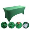 4/5/6/8FT Stretch Spandex Table Cover, Elastic Stretchable Patio Tablecloth Protector for Party Banquet Wedding Christmas Events