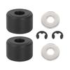 For Ski doo QRS B&B Monster Tuff Secondary Rollers Bearing Roller Ball Bearing Solid Wheel kit Wheel Assist Roller 417127016