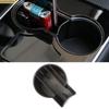 Water Cup Holder Frame Panel Molding Cover Storage Box Kit Trim Car Accessories for Tesla Model 3 Y
