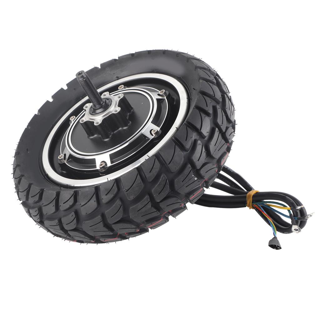 10-дюймовое колесо для электросамоката, мотор-колесо, аксессуар для замены для электромотоцикла, электровелосипеда 36–60 В