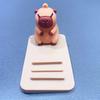 Cute Capybara Phone Tablet Stand Cartoon Model Desktop Pendant Lazy Stand Handmade Small Gift Children'S Toy