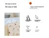 Skin-Friendly White Beauty Salon Massage Bed Sheet with Face Hole - Washable Cotton, Quick-Dry