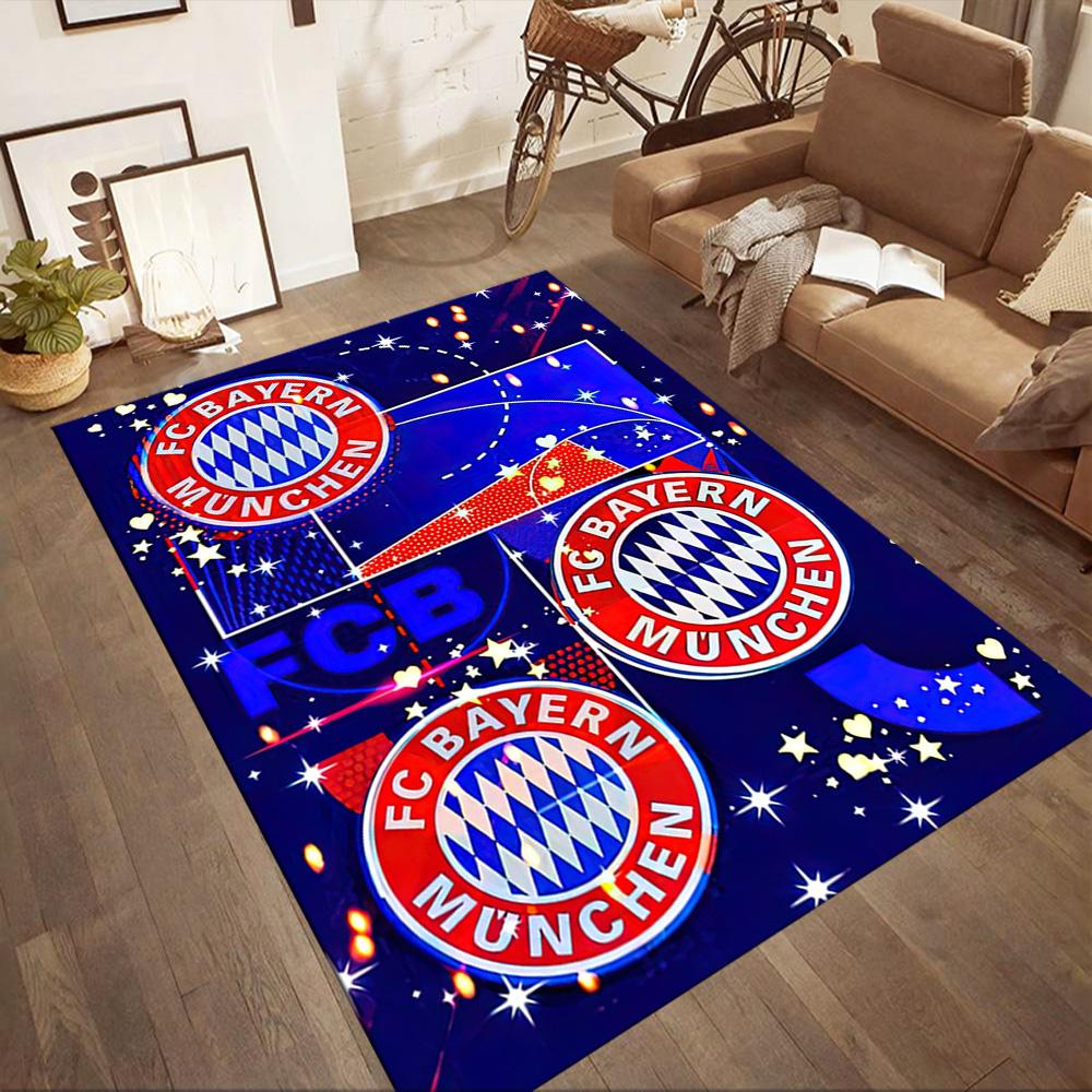 Квадратные ковры Champion Fc Bayern München — отличный выбор для гостиных, спален, домашнего декора и в качестве подарков.