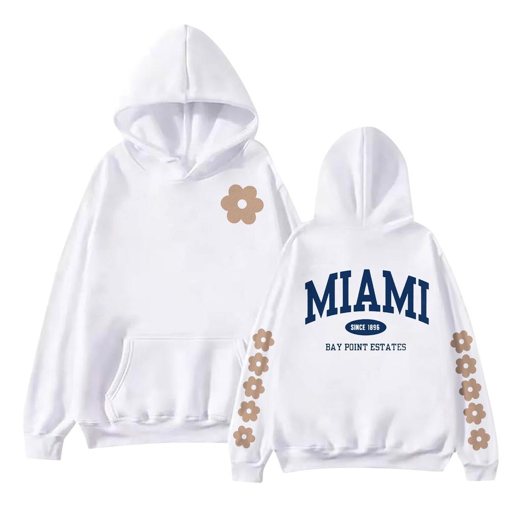 Женская мода с принтом, длинный рукав, свободная толстовка, верхняя часть, осенняя толстовка с капюшоном