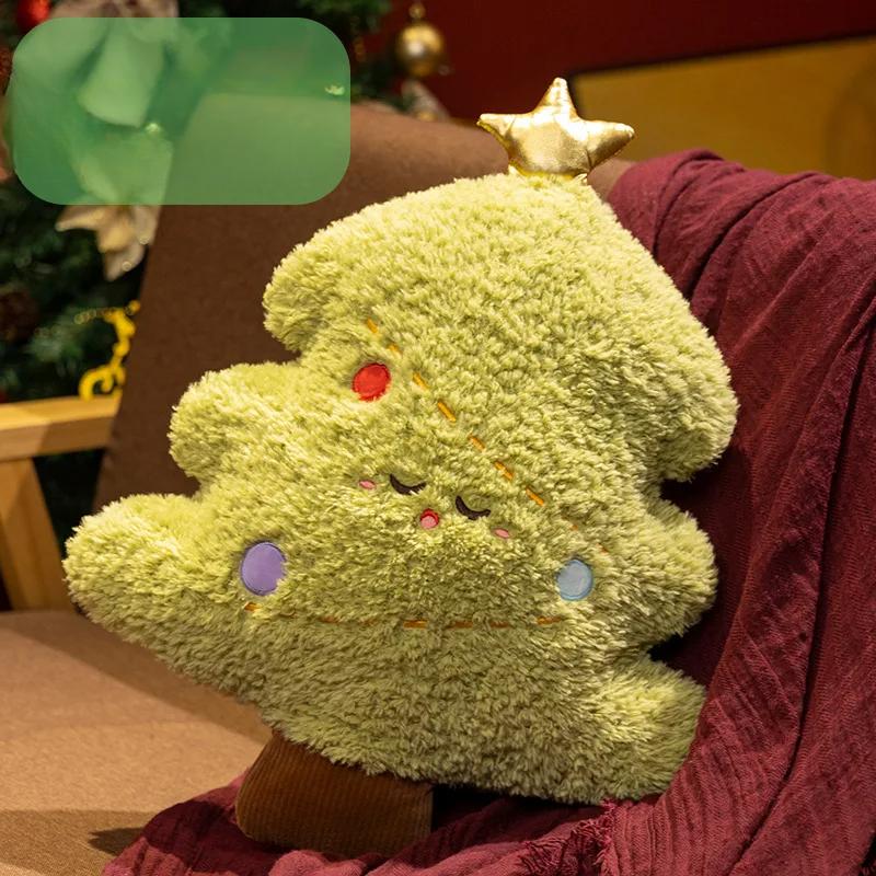 Christmas Decoration Santa Claus Christmas Tree Elk Snow Rabbit Pillow Christmas Crafts Festival Gift Pillow