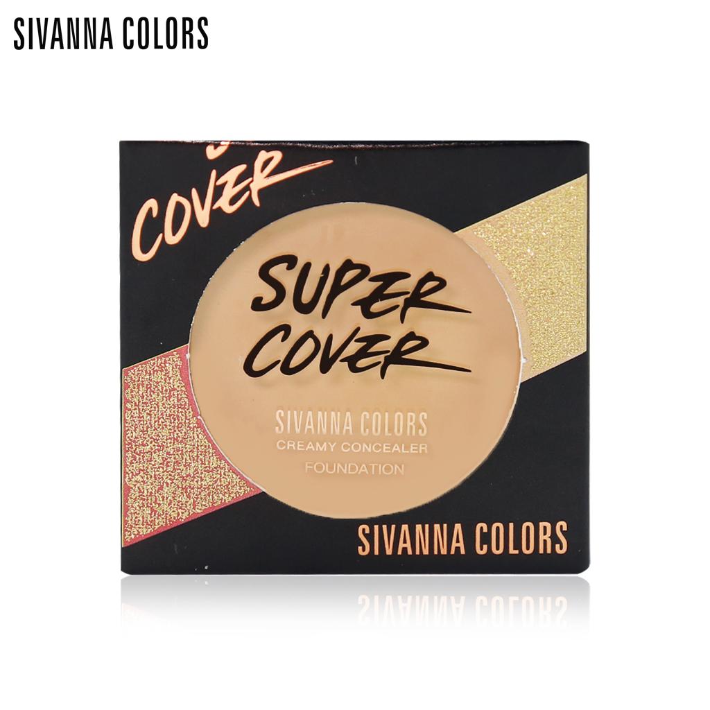 Sivanna Colors Кремовая консилерная основа UV25 №01 - 03 14 г. HF6051 - Тайская косметика для макияжа