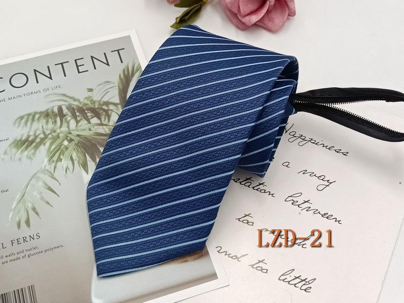 Мужской деловой галстук с ленивой молнией 8 см, легко завязывается, полосатый черный галстук без узлов