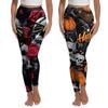 Women's Halloween Theme Printed Leggings Hip Lift Yoga Pants