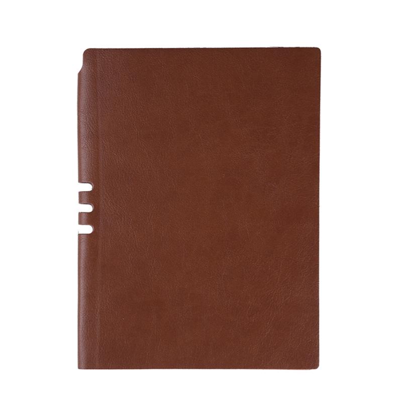 A5 Custom Hollow Sheep Leather Soft Notebook with Logo