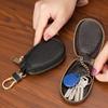 Leather Keychain Holder Hook Coin Purse Durable Car Key Bags  Men Women