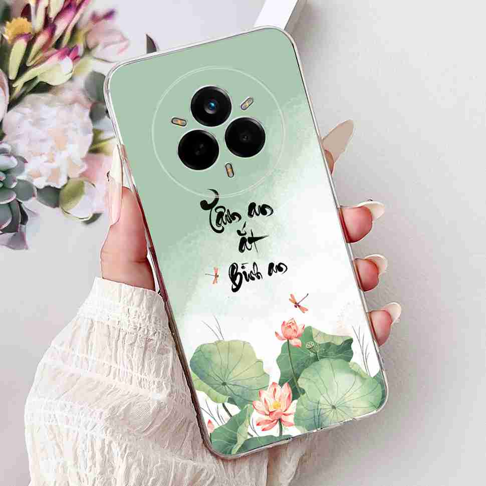 Чехол для Realme 14 Pro 5G RMX5056 Новый модный стиль Мягкий силиконовый чехол из ТПУ для Realme 14Pro+ 14Pro Plus 5G RMX5051 Защитный корпус-бампер