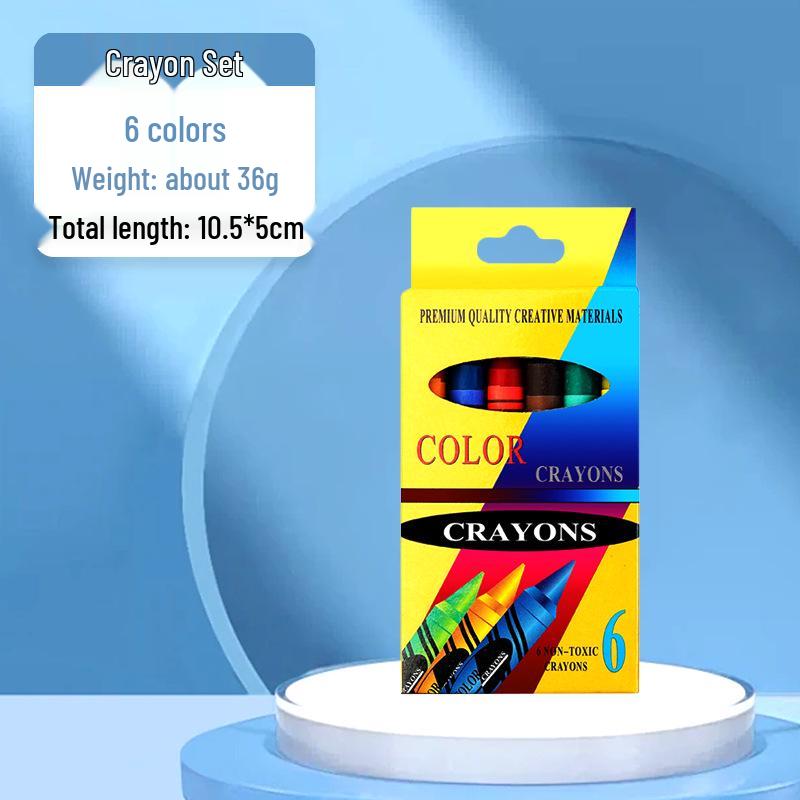 Коробка масляной пастели: 6, 8, 12, 24 цвета – Художественные материалы для живописи и граффити.