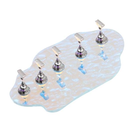 Подставка для ногтей, прочный, длительный срок службы, держатель для практики маникюра Aurora Fantasy для практики и демонстрации маникюра