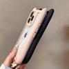 Soft Silicone Cute Cat Ear Phone Case For iPhone 11 12 13 14 15 Pro Max Transparent Shockproof Hard Acrylic Bumper Back Cover
