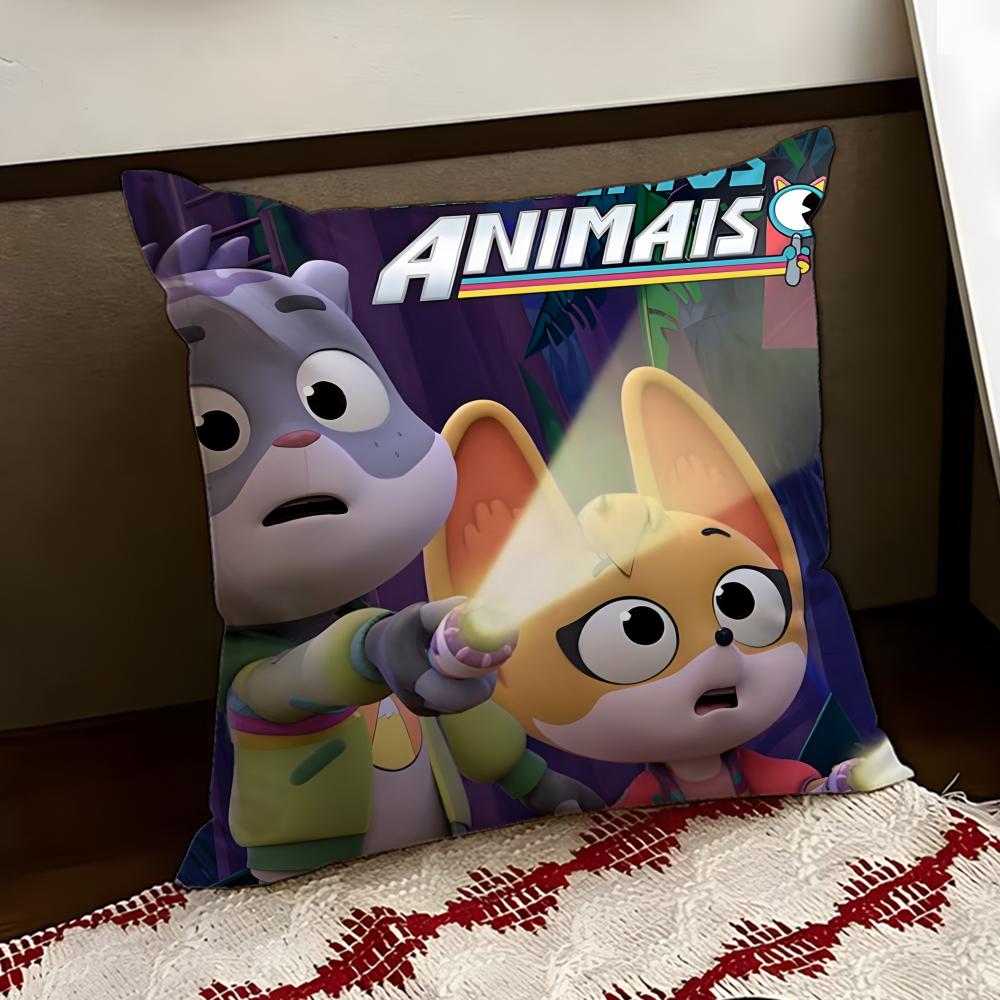 Anime The CCreature Cases Cushion Cover Reversible Soft Durable Pillow Cover Home  Car MultiScene Use for Daily Comfort