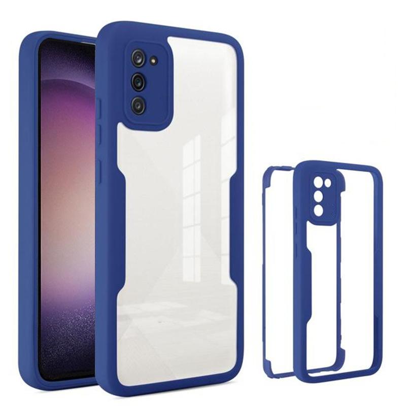 Чехол S23 Ultra Plus, роскошные чехлы с пленкой на передний экран и задней панелью для Samsung Galaxy S 23 S23Ultra S23Plus, противоударный двойной прозрачный чехол из ТПУ