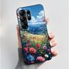 Anti-scratch Phone Case For Doogee Note 56X/56X Pro Casing Soft Silicone Beautiful Brightly Colored Sunflowe Pattern Black Cover