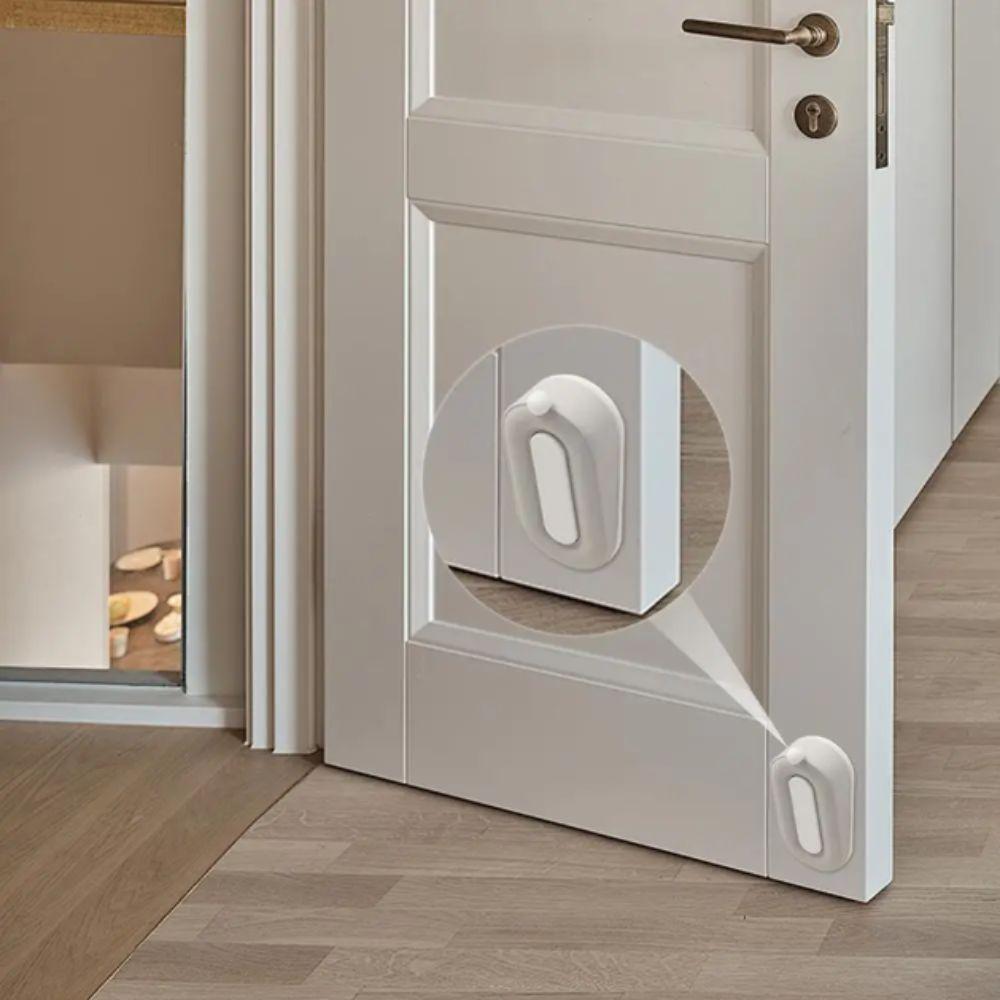 Removable Door Stopper Silicone Material Anti-Collision Stopper Rear Retainer Doorstops  For Carpet