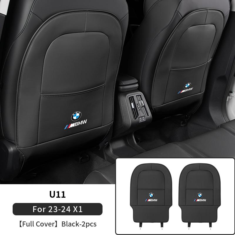 2025 Hot Car Interior Supplies Rear Seat Kick Mat Child Protection Pads Tools Cars Accessories For BMW M Performance E46 E90 F10