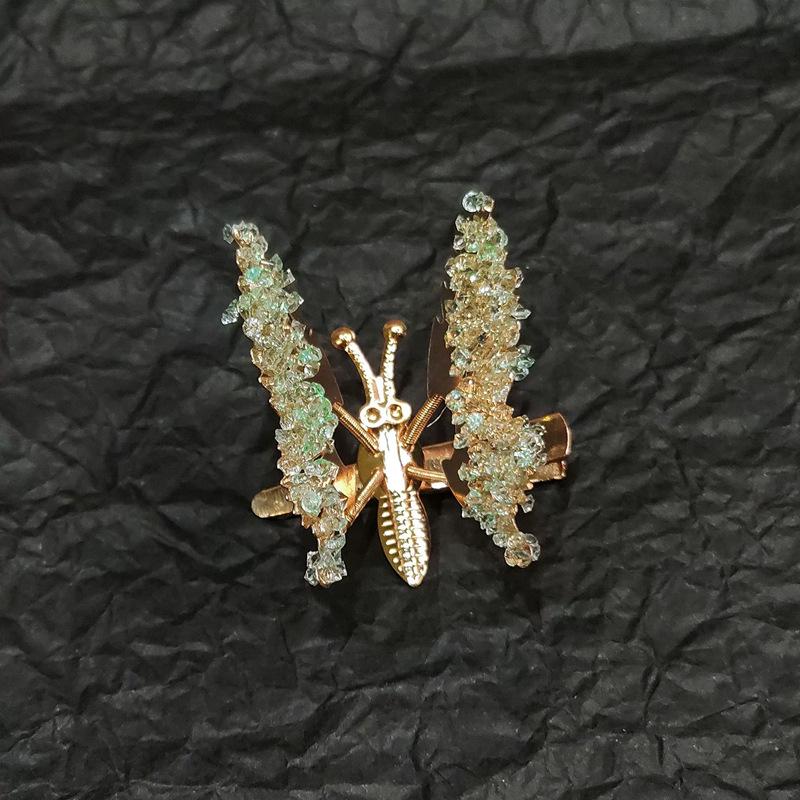 Заколка для волос «Крылья бабочки» для девочек - Новый корейский стиль, аксессуар для простых причесок