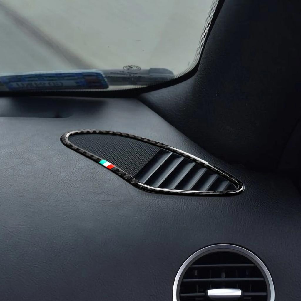 Car Side Air Vent Trim Carbon Fiber Interior Sticker For Alfa Romeo 159 Brera Spider 2004-2011 Accessories