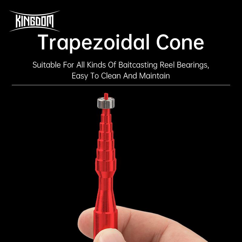 Kingdom Набор для ухода за рыболовной катушкой, многофункциональный инструмент для обслуживания рыболовной катушки