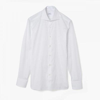 Monostereo Cotton Stretch Shirt M211 White Rsf2m40000a00