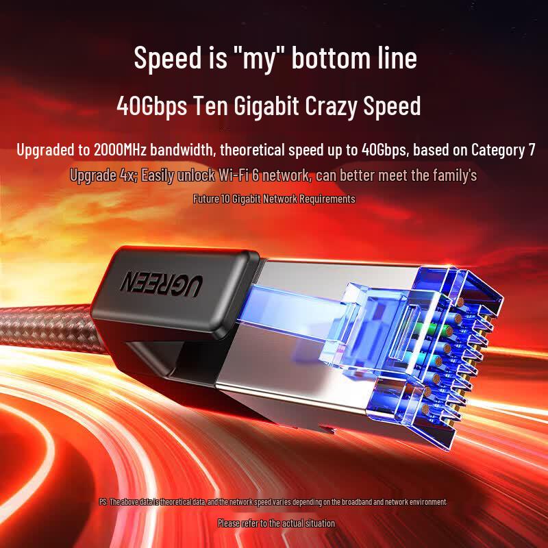 UGREEN CAT8 Shielded Ethernet Patch Cable