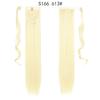 LISI HAIR Long Straight Wrap Around Clip In Ponytail Hair Extension Heat Resistant Synthetic  Pony Tail Fake Hair