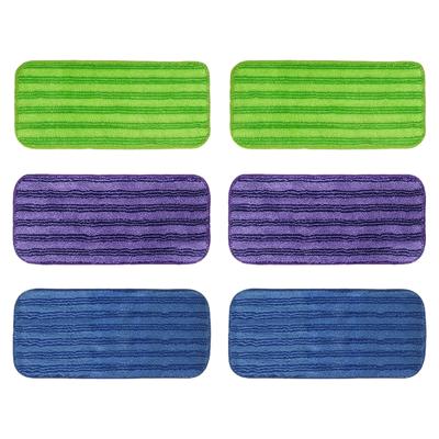 6 шт. Многоразовые влажные салфетки для швабры Swiffer Wet Jet, Микрофибровые сменные насадки для влажной уборки, Моющиеся салфетки для швабры