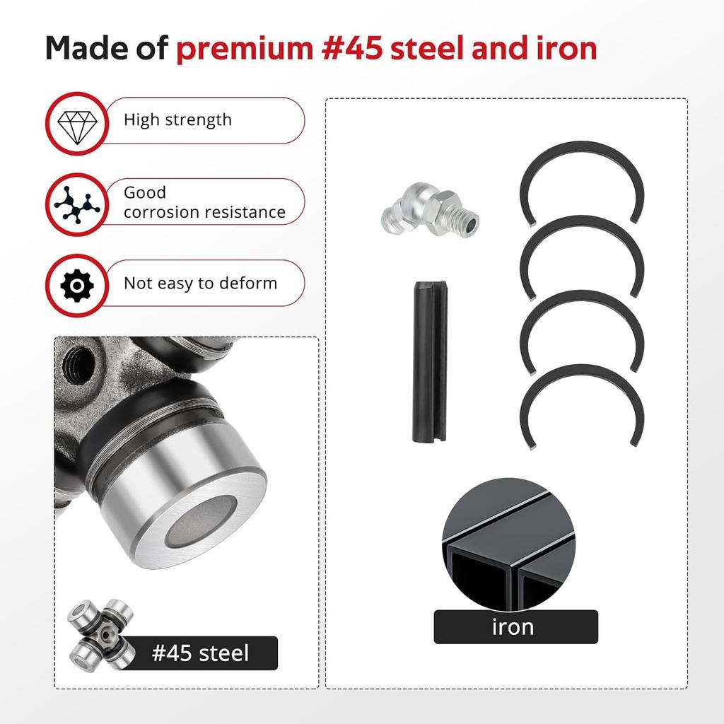Передний карданный вал крестовина 2шт для Polaris RZR Ranger Sportsman General 1000 900 800 700 570 500 OEM# 215 2203703 3235500 3235616 3260104