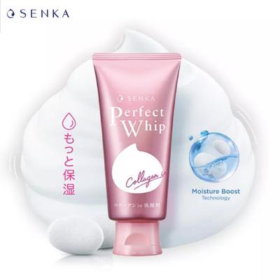 Perfect Whip Collagen для очищения лица 120 г - Shiseido Japan