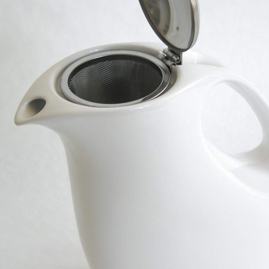 ZEROJAPAN Iced Teapot Retro S Without Tea Strainer White WH BBN-14S