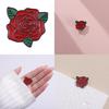 Stunning Alloy Rose Flower Brooch Creative Valentine's Day Gift For Men And Women