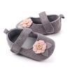 Baby Toddler Shoes Cotton Non-slip Soft Sole Small Flower Decoration Kids Indoor Knitted Sneakers
