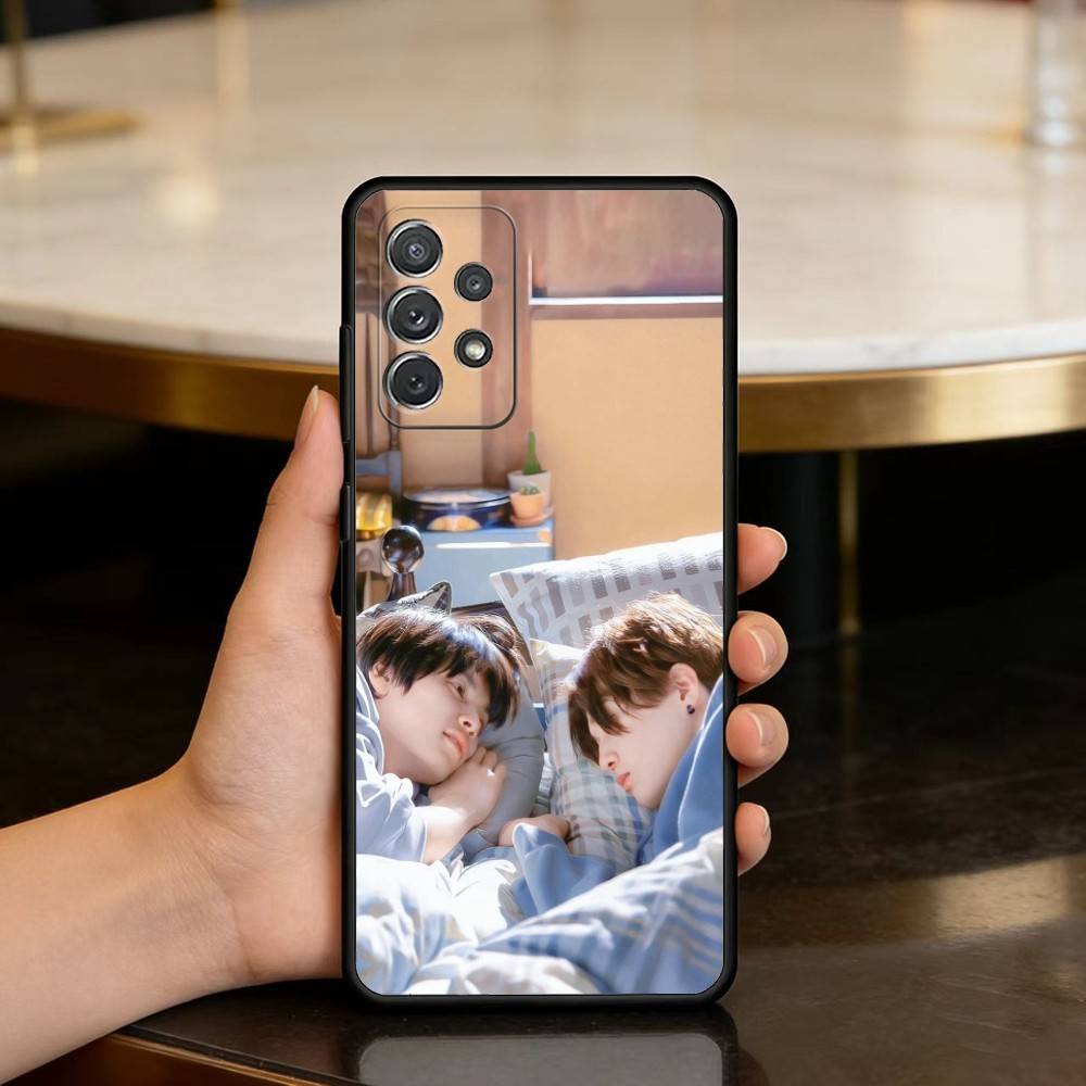 М-Мой К-Красивый Мужчина Чехол Для Телефона Для Samsung Galaxy A73,A72,A71,A70,A53,A52,A51,Мягкий Силикон Черный Чехол