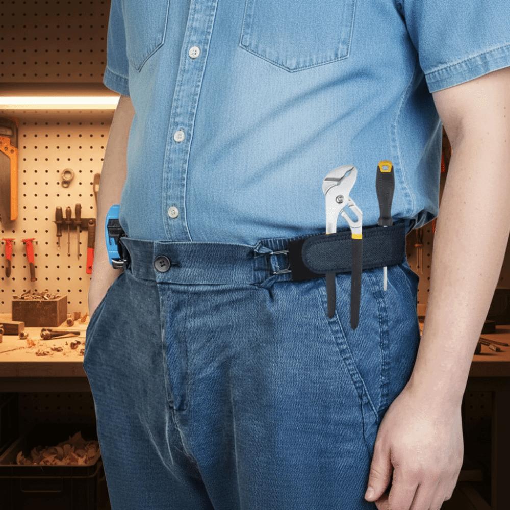 Ultra-Soft Elastic Buckleless Belt Adjustable Hook Hook Waist Belt  Apparel Accessories
