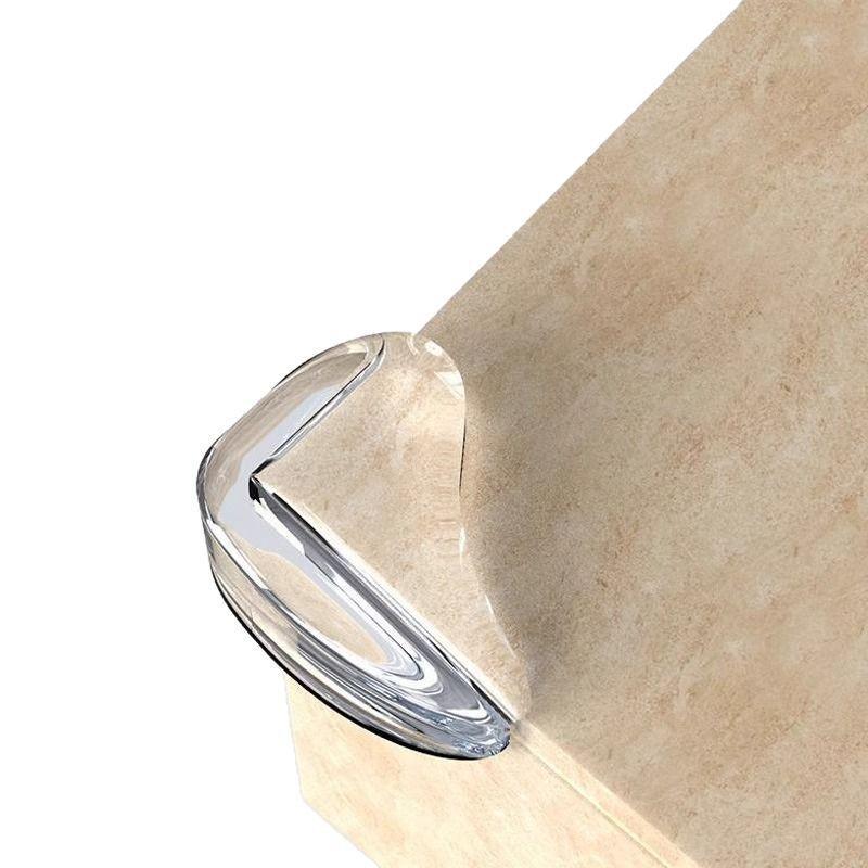 Soft Silicone Anti-Collision Corner Protectors for Tables and Windows