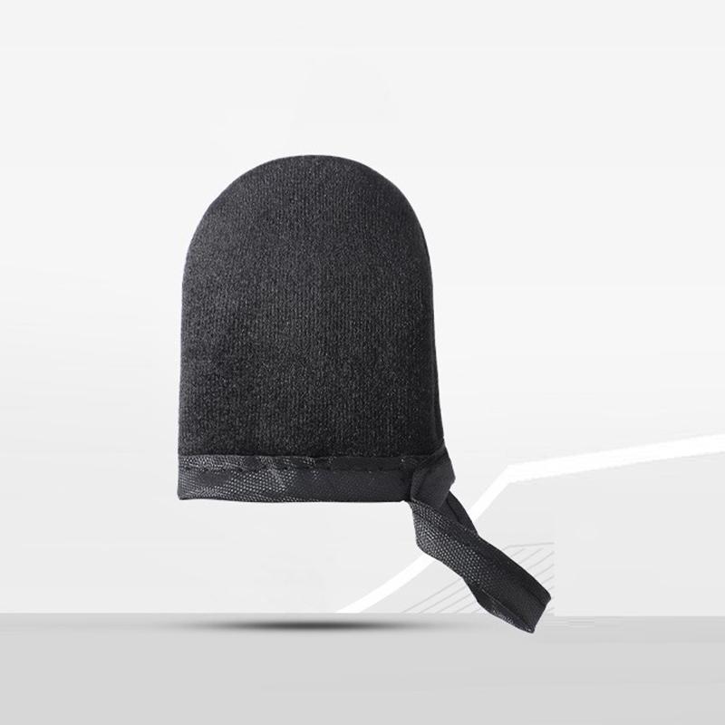 Перчатка для лосьона для тела, двухсторонняя варежка для автозагара, предотвращает липкость рук, быстросохнущая перчатка для флокирования, аппликатор для макияжа