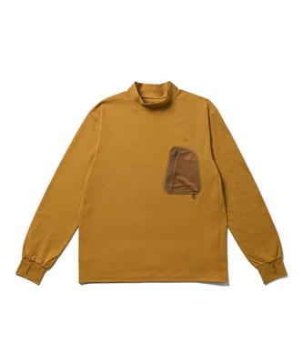 Водоактивная футболка с длинным рукавом MUSTARD L, Унисекс, Амфибийная, для мужчин и женщин