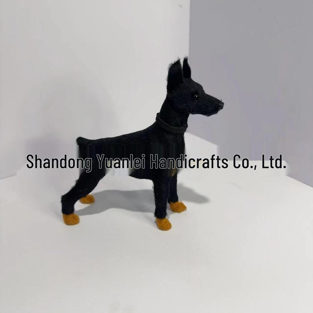 Игрушка такса: Маленькая модель животного, украшение