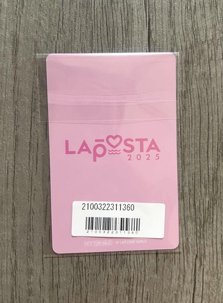 [USED] FC Limited Laposta 2025 DVD Momona Kasahara Trading Card