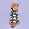 Dog Hoodie Halloween Shirts Clothes Dog Doggy Spooky Skull Pattern Dog Clothes Dog Sweatshirts Apparel Pet Turtleneck Puppy for